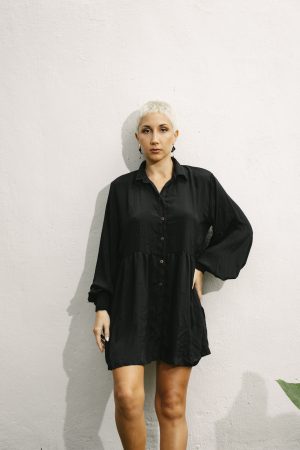 MERLINA DRESS BLACK