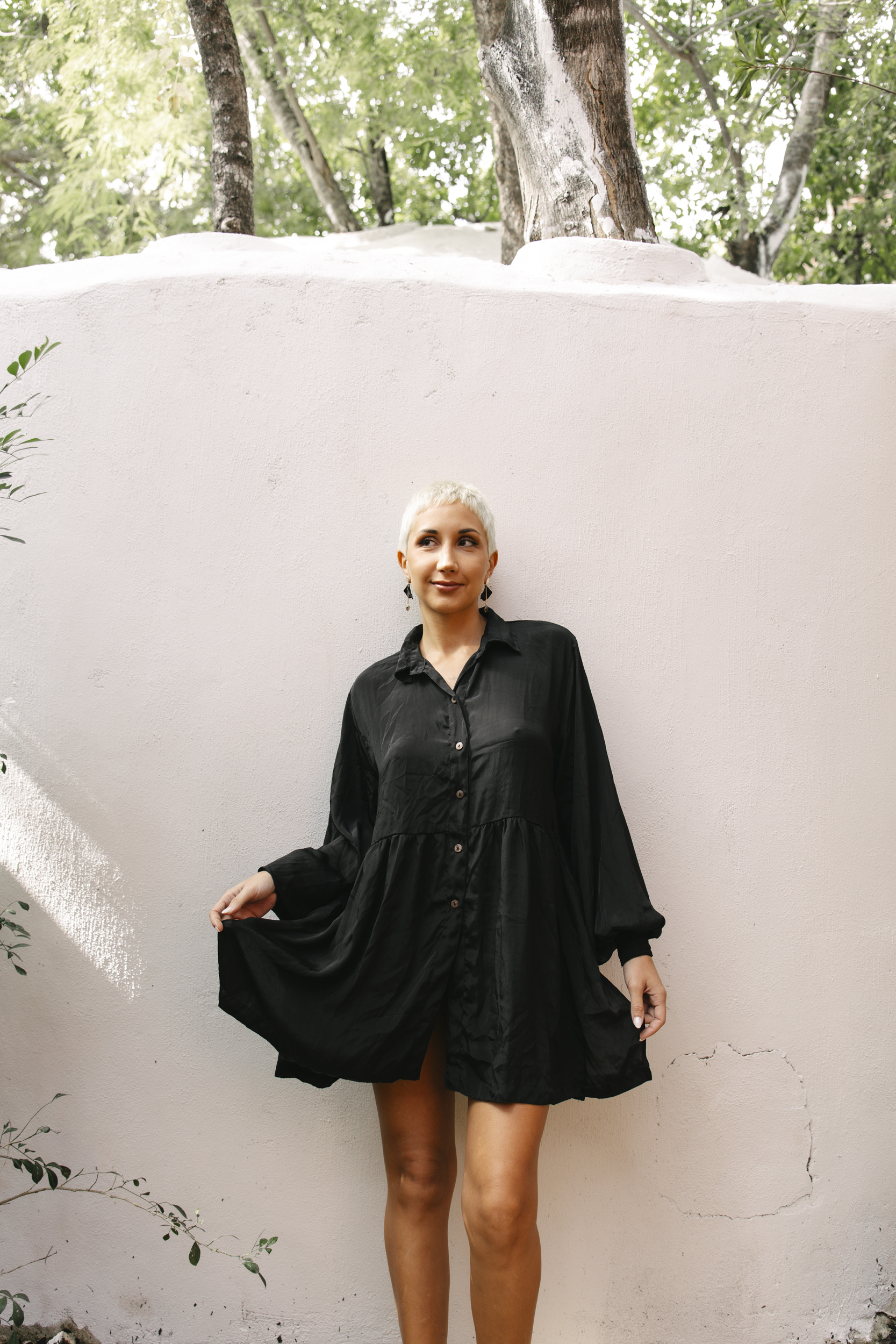MERLINA DRESS BLACK - Imagen 2